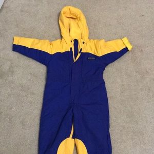 Toddler snow suit